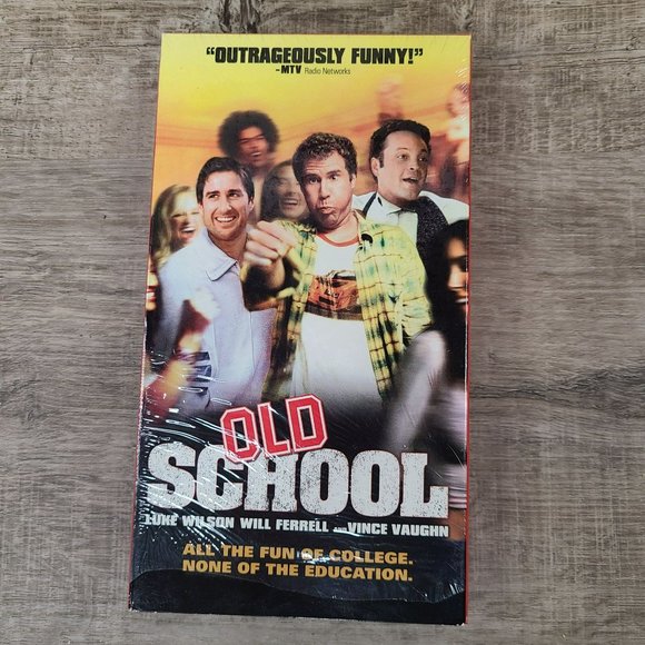 Old School (VHS, 2003, R-Rated Version) Will Ferrell Luke Wilson Vince Vaughn - Picture 2 of 5